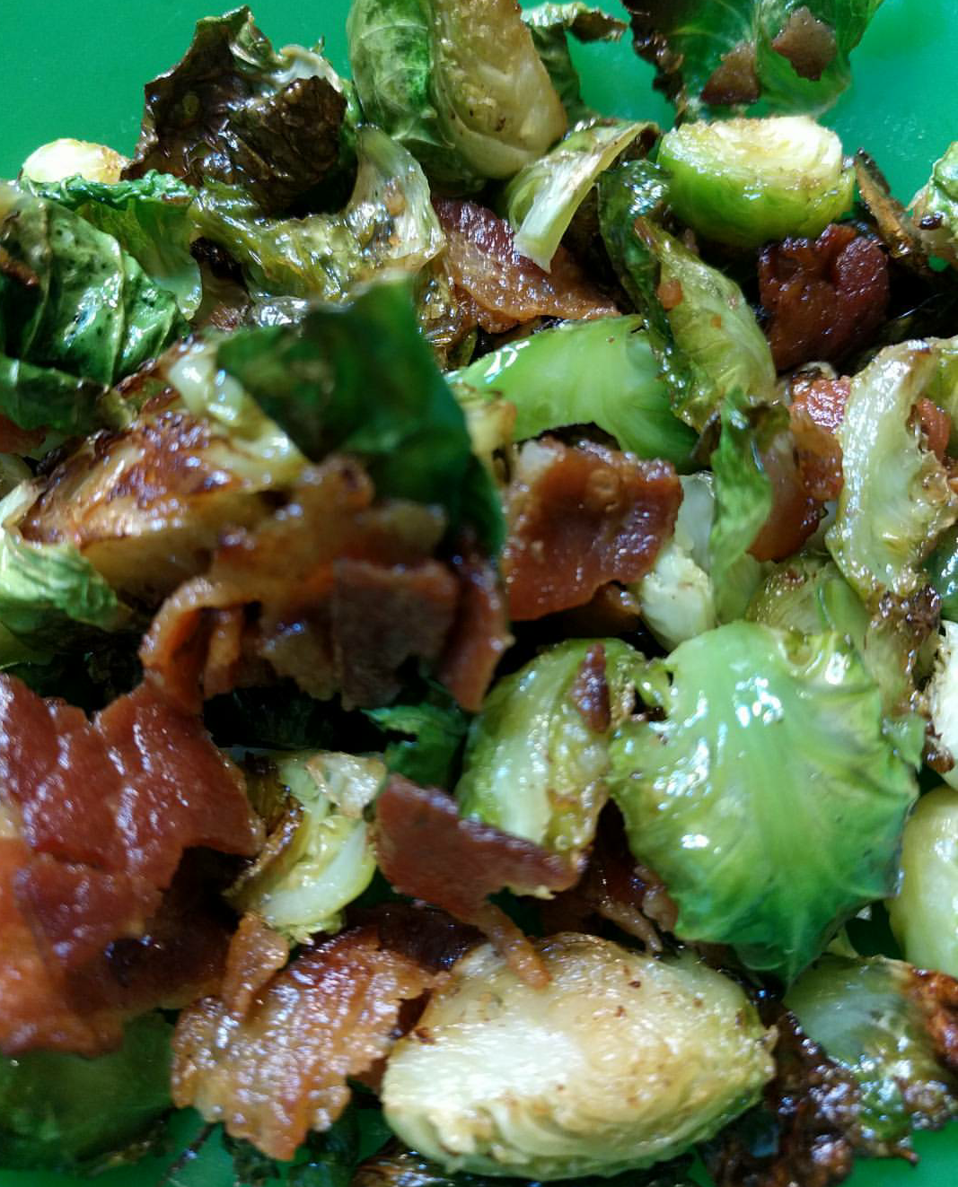 Bacon And Brussel Sprouts (Paleo)