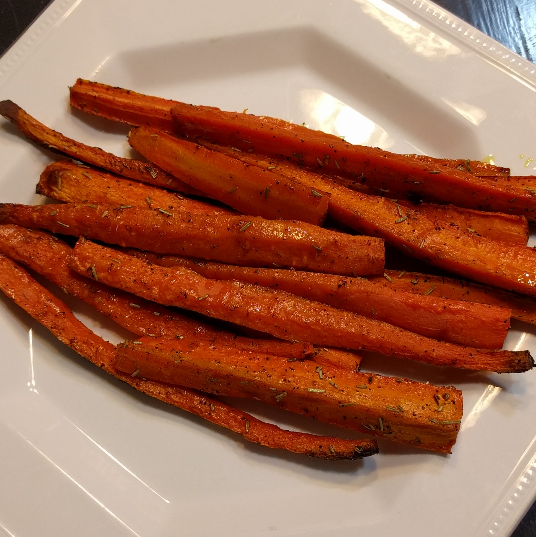 Roasted Rosemary Carrots