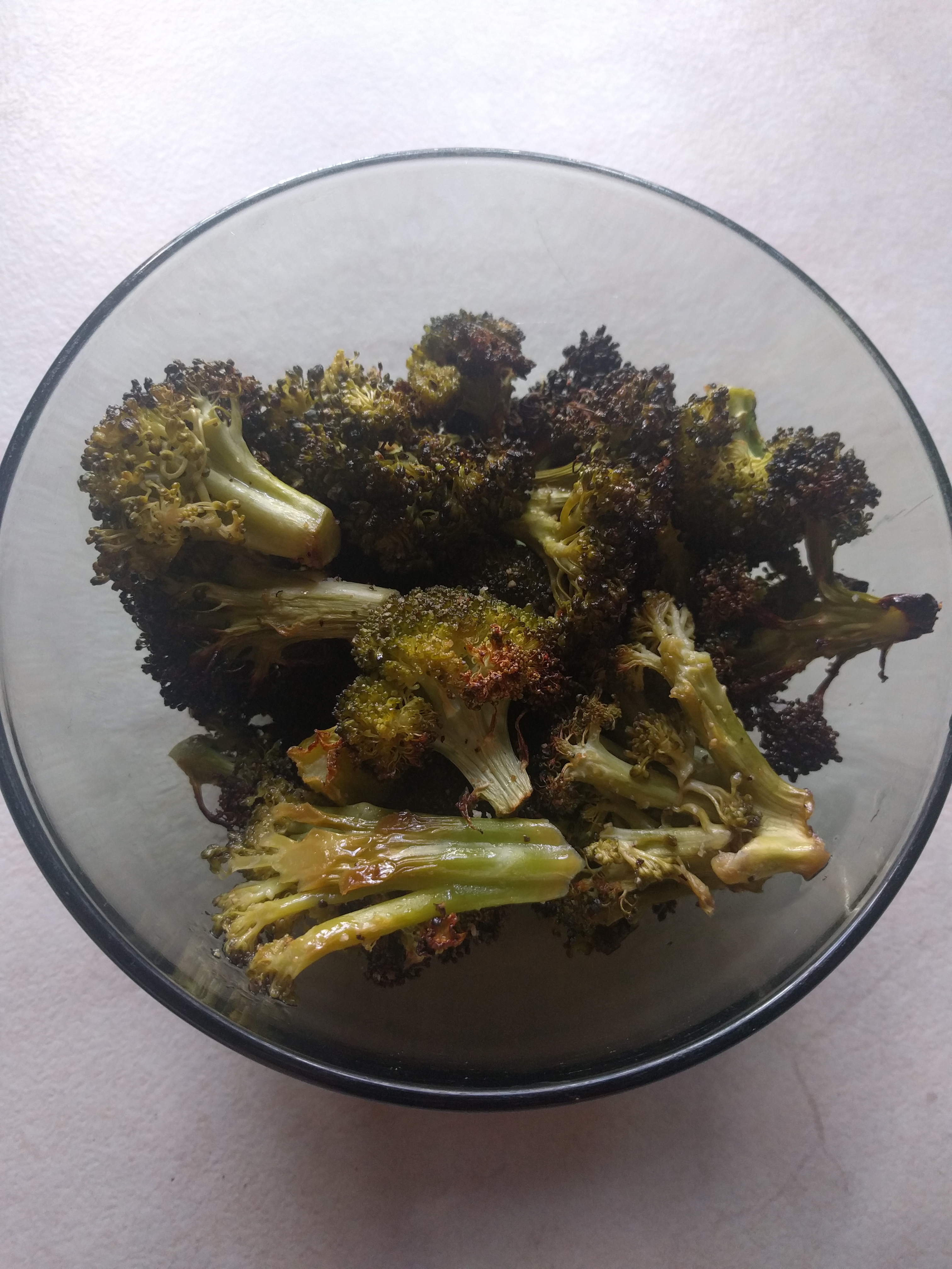 Oven-Roasted Garlic Lemon Pepper Broccoli